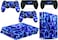 giZmoZ n PS4 Pro Console Electric Storm from Starwars Skin Decal Vinal Sticker 2 Controller Skins Set