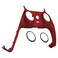 eXtremeRate Passion Red Decorative Trim Shell Compatible with p s 5 Controller Soft Touch DIY Replacement Clip Shell Custom Plates Cover Compatible with p s 5 Controller with Accent Rings