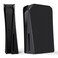 eXtremeRate eXcover Graphite Carbon Fiber Patterned Top Bottom Cover Compatible with ps5 Console Disc Edition Replacement Faceplate Backplate Shell Skin Compatible with ps5 Console Disc Version