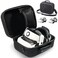 Nargos Carrying Case for Meta Quest 3 3S Travel Bag Compatible with BOBOVR S3 Pro E3 Pro KIWI Design Head Strap Controllers and Other Accessories Hard Shell Case for Oculus Quest 3 3S BlackXL