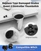 OLCLSS Thumbstick Replacement Kit for Oculus Quest 2 Controller 2in1 Accessories for Oculus Quest 2 Controller