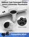 OLCLSS Thumbstick Replacement Kit for Oculus Quest 2 Controller 2in1 Accessories for Oculus Quest 2 Controller