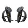 AMVR Extended Controller Grips Cover Compatible with MetaOculus Quest 3SQuest 3 Accessories with Battery Opening Cover and Knuckle Straps Protector