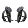AMVR Extended Controller Grips Cover Compatible with MetaOculus Quest 3SQuest 3 Accessories with Battery Opening Cover and Knuckle Straps Protector