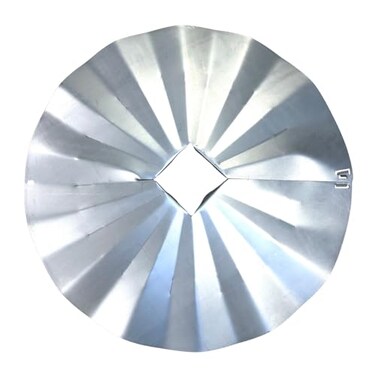 Erva SB7GLV 4X4 Disk Squirrel Baffle Galvanized Finish USA