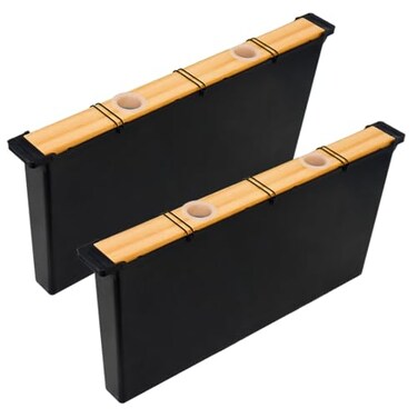 BeeCastle 2 Pack 35L Beehive Feeder Beehive Frame Feeder Deep Frame Water Feeder for Beekeeping Bee Feeding Tools