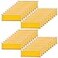 BeeCastle 40Pack Beehive Bee Frames Waxed Foundation with Complete Unassembled Commercial Frames 614Inch Yellow