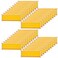 BeeCastle 40Pack Beehive Bee Frames Waxed Foundation with Complete Unassembled Commercial Frames 614Inch Yellow