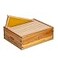 BeeCastle 10 Frame Medium Super Bee Hive Box Langstroth Honey Bee Hive Dipped in 100 Beeswax Include Beehive Frames and Wax Foundations Unassembled