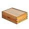 BeeCastle 8 Frame Medium Super Bee Hive Box Langstroth Honey Bee Hive Dipped in 100 Beeswax Include Beehive Frames and Wax Foundations Unassembled