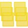 Yinkin 6 PCS Plastic Queen Excluder Queen Bee Excluder Bee Hive for Beekeeping and Separating Queen Bees from Honey Yellow10 Frame