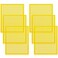 Yinkin 6 PCS Plastic Queen Excluder Queen Bee Excluder Bee Hive for Beekeeping and Separating Queen Bees from Honey Yellow10 Frame