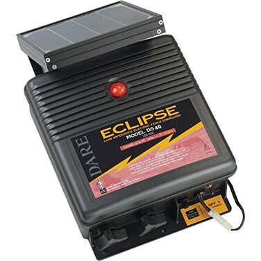GRIPPLE Dare Prod DS40 Eclipse 12V Solar Battery Fence Energizer