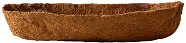 Bosmere PreFormed Coco Liner with Soil Moist 36Inch Replacement Liner for Window Boxes Hanging Baskets