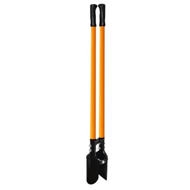 VNIMTI Post Hole Digger Tool Heavy Duty Post Hole Digger with Fiberglass Handle 58 Inches