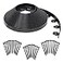 EasyFlex NoDig Landscape Edging Kit 100 ft Black