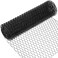 SATINIOR 2 Sheets Chicken Wire Net for Craft Work Galvanized Hexagonal Wire Mesh Black137 x 80 Inches