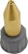 Smith Performance Sprayers 182919 Brass Adjustable Nozzle with Gray Poly Threading