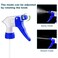 Hethyo Spray Bottle Nozzles Plastic Heavy Duty Trigger Spray Nozzle Replacement Head Leak Proof Water Bottle Spray Nozzles Adjustable Head Sprayer 8 Blue