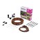 Raindrip SDFSTH1P Automatic Drip Irrigation Watering Kit with Timer for Flowers Shrubs and Trees Waters up to 10 Plants Includes Timer with Customizable Settings 2 GPH Drippers