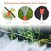 RimCereal 80 Pcs 14 Inch Drip Irrigation Kit Drip Emitters with 360 Adjustable Spray Pattern Pom Material Water Saving Solution for Garden Agricultural and Patio Misting SystemsSingle Barb