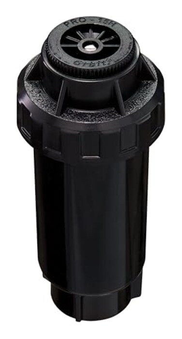 Orbit 54325 2 PopUp Spray Head Sprinkler with Half Pattern Nozzle