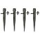 Rain Bird MBH4PKS Drip Irrigation MicroBubbler on Stake 180 Half Circle Pattern 03 Spray Distance 4Pack