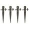 Rain Bird MBH4PKS Drip Irrigation MicroBubbler on Stake 180 Half Circle Pattern 03 Spray Distance 4Pack