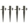 Rain Bird MBH4PKS Drip Irrigation MicroBubbler on Stake 180 Half Circle Pattern 03 Spray Distance 4Pack