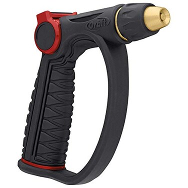 Orbit 58984 Thumb Control DGrip Contractor Adjustable Pistol Brass Spray Nozzle black