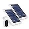 Wasserstein Solar Panel Compatible with Arlo Essential 2K Outdoor Security Camera 2nd Gen XL 2nd Gen Essential Spotlight Camera NOT Included 2Pack White