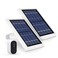 Wasserstein Solar Panel Compatible with Arlo Essential 2K Outdoor Security Camera 2nd Gen XL 2nd Gen Essential Spotlight Camera NOT Included 2Pack White