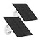 EverExceed Solar Panel for Security Camera 5W USB Solar Panel Compatible with Rechargeable Battery Camera Solar Panel Charger for Camera with IP65 Waterproof Adjustable Bracket 98ft Cable2 Pack
