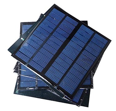 Sunnytech 1pc 3W 12V 250ma Mini Small Solar Panel Module DIY Polysilicon Solar Epoxy Cell Charger B047