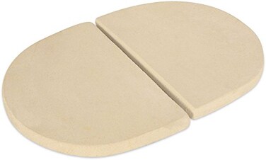Primo 324 Ceramic Heat Reflector Plates for Oval XL Grill 2 per Box