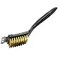 Chef Craft Select Plastic Handle Short Grill Brush 9 Inches In Length Black
