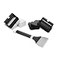 Weber Griddle Cleaning Kit 8Piece HeavyDuty Griddle Scraper Scour Pads Cleaning Stones EasyGrip Handles for Deep FlatTop Grill Cleaning Griddle Accessory Bundle