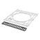 Weber Crafted Genesis Frame Kit Frame Insert for Crafted Outdoor Kitchen Collection Grillware Accessories