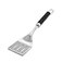 Weber Precision Grill Spatula Silver Stainless Steel BBQ Spatula with 3Sided Beveled Edge NonSlip SoftTouch Handle Hanging Loop Dishwasher Safe Grill Accessory
