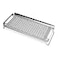 Weber Griddle Warming Rack StainlessSteel KeepWarm Rack with Raised Back Edge Collapsible Legs Narrow Slits for Buns Veggies GriddleTop Cooking