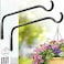 Lifyzoon 12 Inch Plant Hanger Brackets 2 Pack Metal Hanging Wall Hooks
