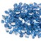 Stanbroil 10Pound Fire Glass 12 inch Reflective Tempered Fire Glass for Fireplace Fire Pit Pacific Blue Reflective