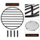 onlyfire Round Fire Pit Grate with 4 Legs for Outdoor Campfire Grill Cooking 24 Inch