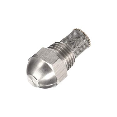 uxcell Mist Nozzle 14BSPT 02mm Orifice Dia 304 Stainless Steel Fine Atomizing Spray Tip