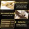 Biggun 18pcs High Hardness Titanium Plated Chainsaw Sharpener Bits for Chain Including 532x 6 316x 6 732x 6pcs
