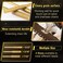 Biggun 18pcs High Hardness Titanium Plated Chainsaw Sharpener Bits for Chain Including 532x 6 316x 6 732x 6pcs