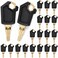 QWORK Equipment Keys 20 Pack Replacement Keys Compatible with Caterpillar