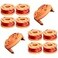 Chway 10 Pcs WA0010 Replacement Trimmer Spools Compatible with Worx Weed Eater 0065 Diameter Trimmer String Weed Eater Refils and WA6531 Spool Cap Covers8 Spools 2 Caps