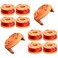 Chway 10 Pcs WA0010 Replacement Trimmer Spools Compatible with Worx Weed Eater 0065 Diameter Trimmer String Weed Eater Refils and WA6531 Spool Cap Covers8 Spools 2 Caps