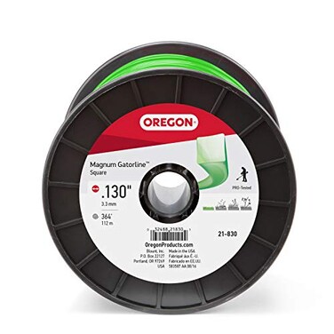 Oregon 21830 Gatorline Square String Trimmer Line 130Inch Diameter 3Pound Spool